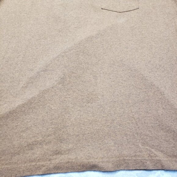 Carhartt Shirt Mens 3XL Brown Pockets Relaxed Fit Short Sleeve Workwear - Picture 6 of 12